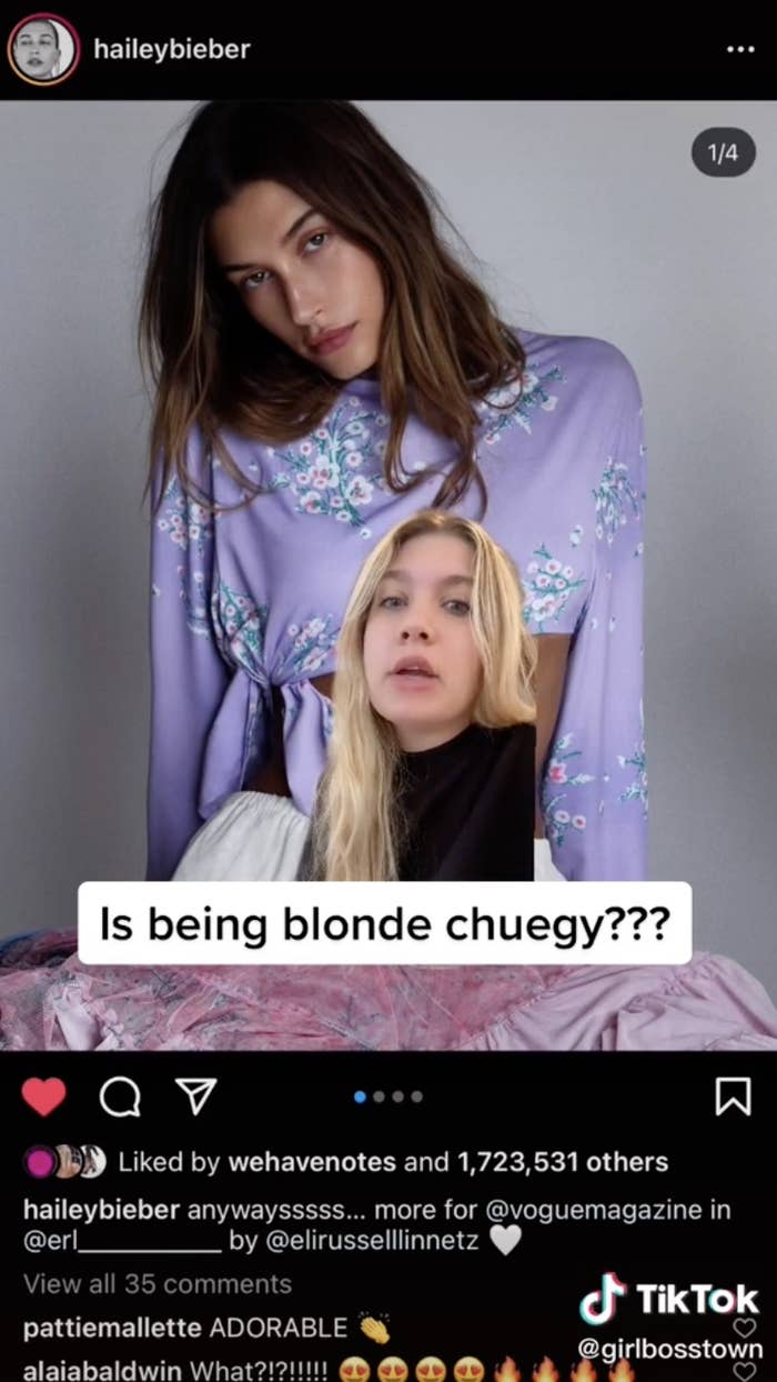 blonde free hair|TikTok Search
