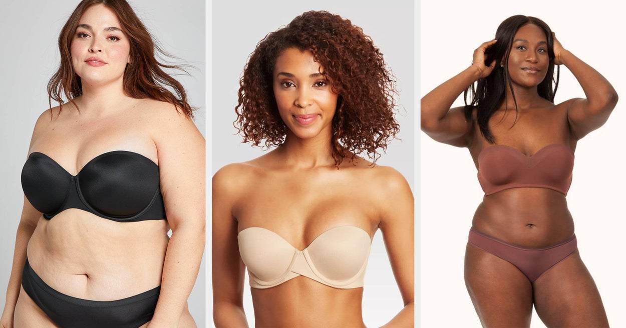 26 Strapless Bras That Are Actually Comfortable