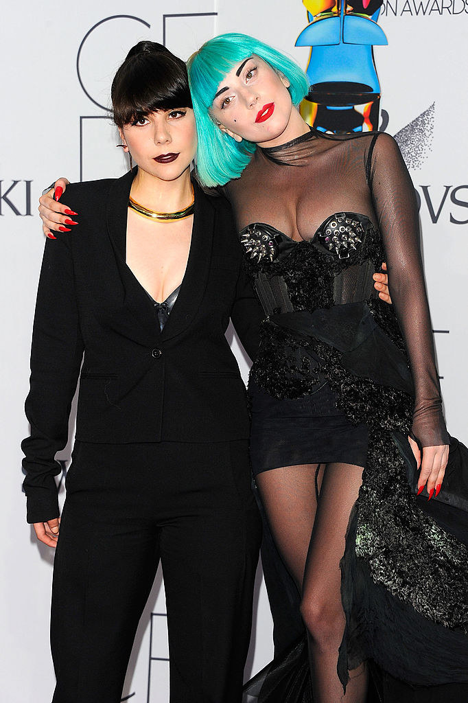 Lady Gaga and Natali Germanotta attend the 2011 CFDA Fashion Awards