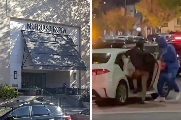 Video of Looters Making Off With Goods From California Nordstrom