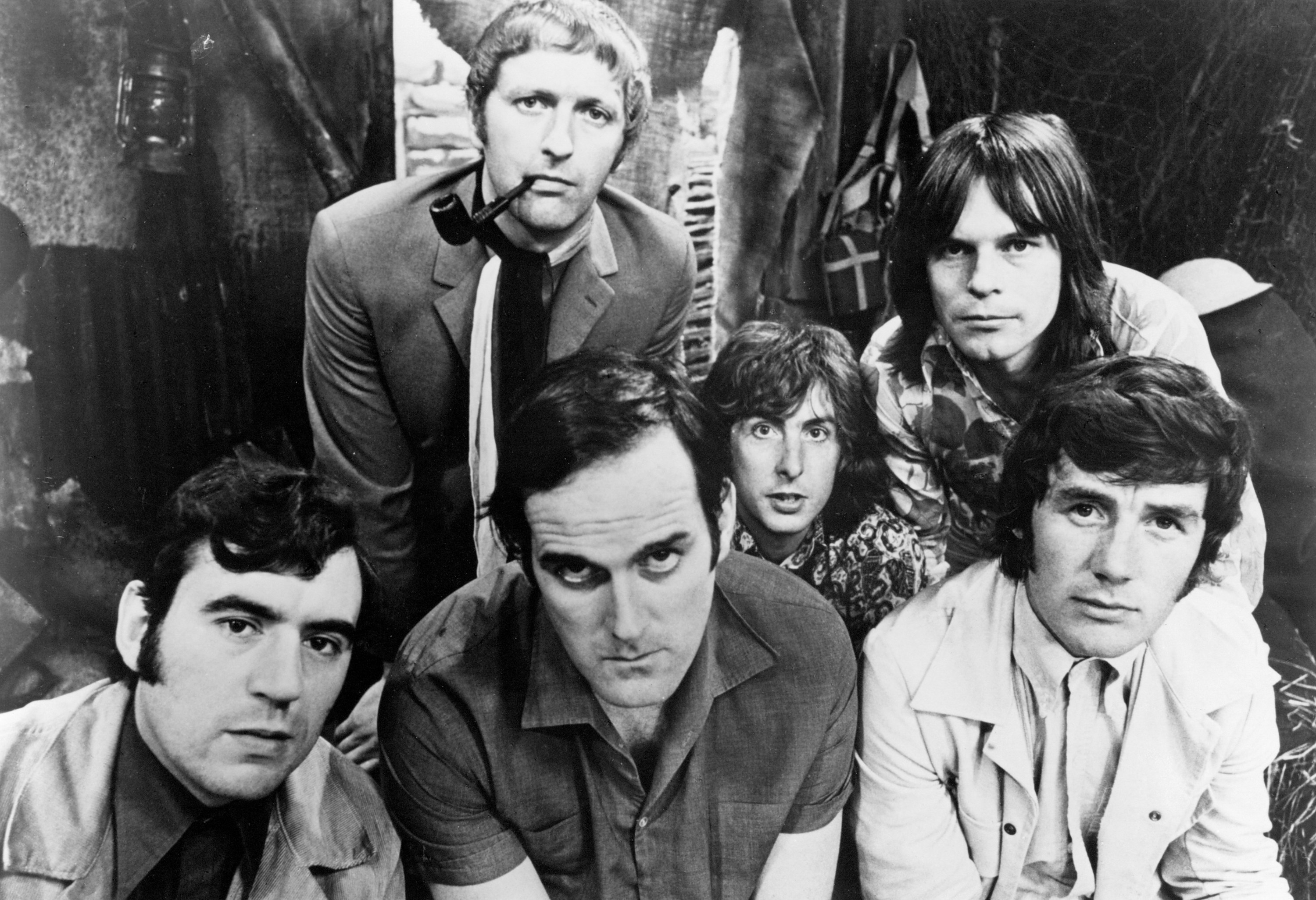The six members of Monty Python together