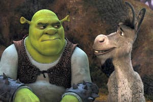 shrek and donkey