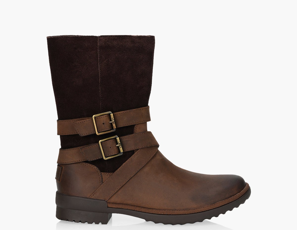 A pair of winter boots