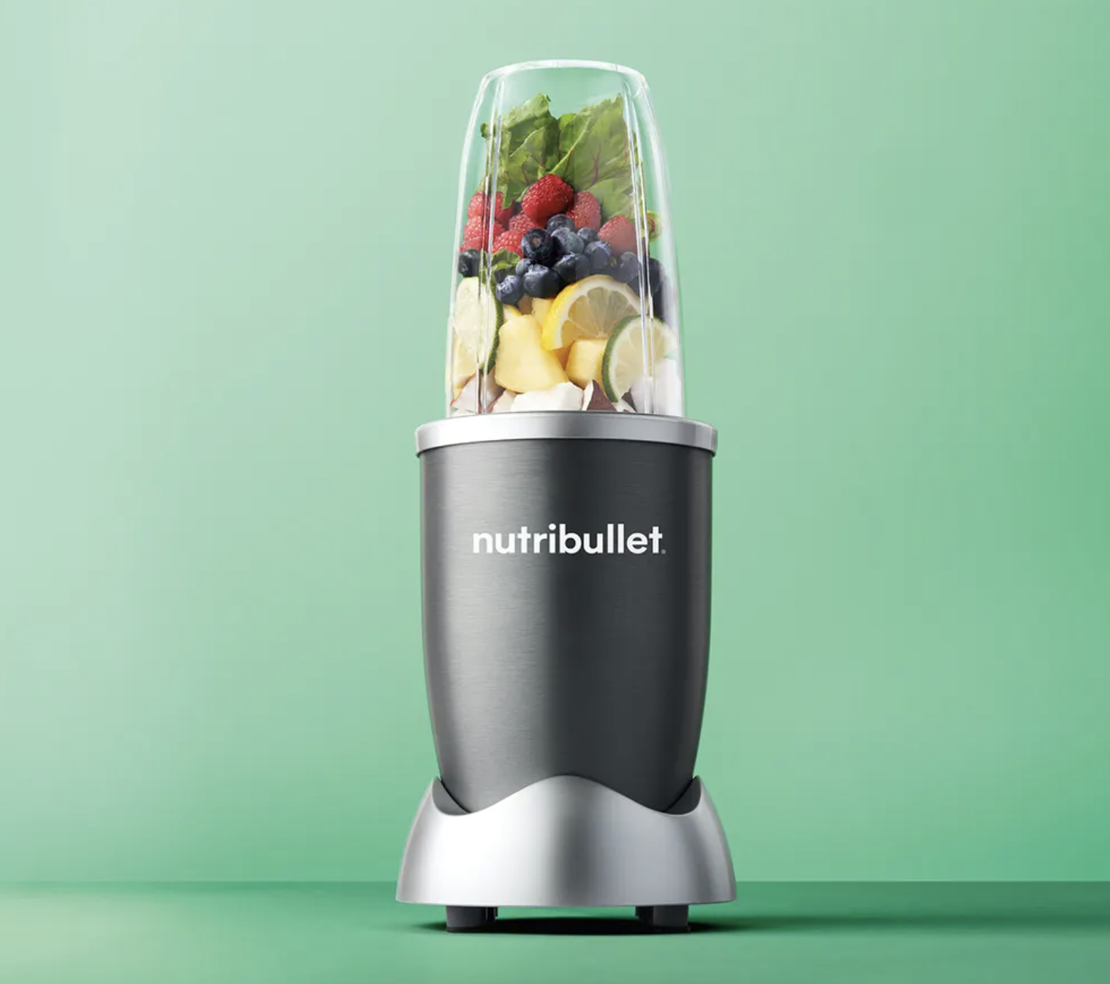 The blender is shown