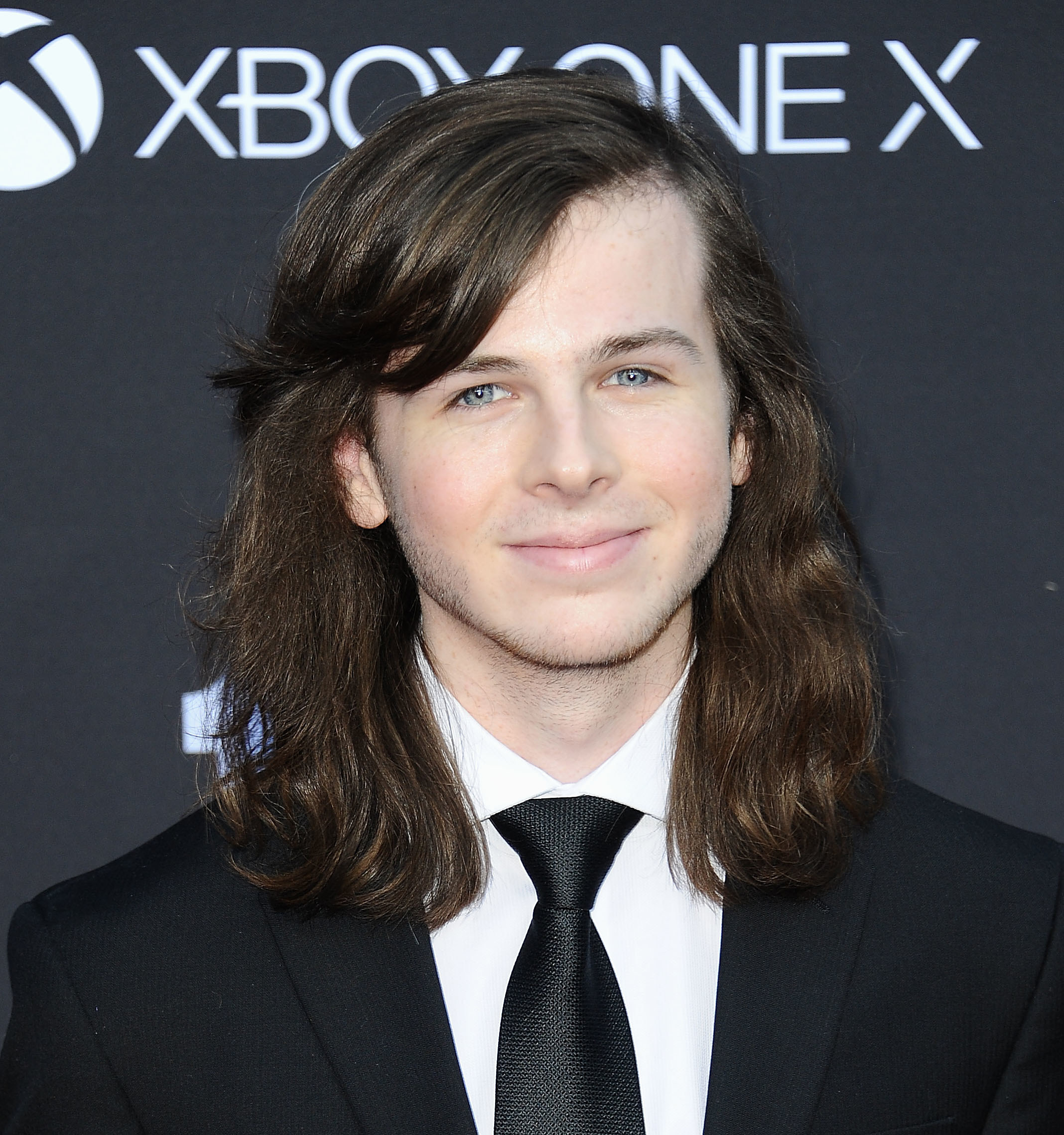 Chandler Riggs on the red carpet