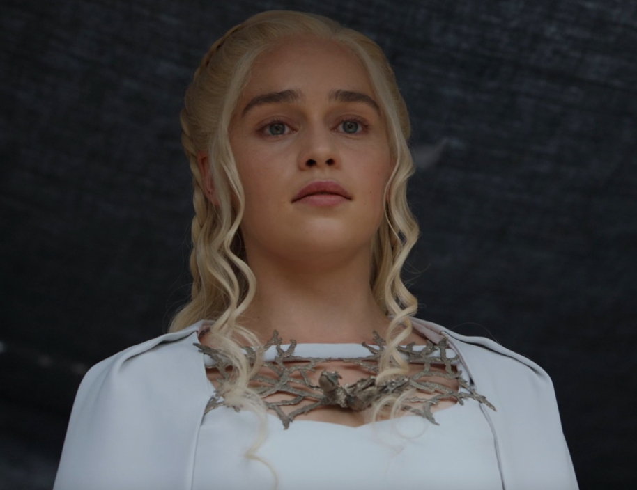 Emilia Clarke as Daenerys Targaryren in "Game of Thrones"