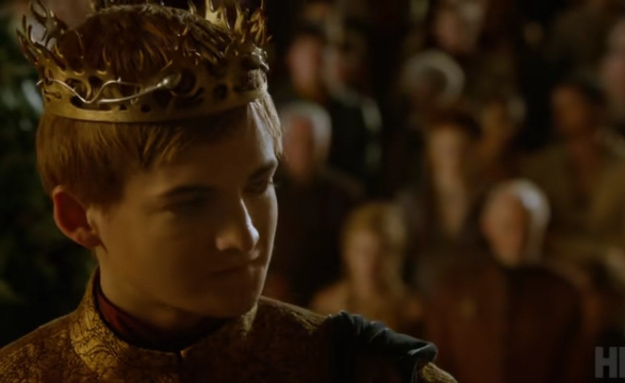 Jack Gleeson as Joffrey Baratheon in Game of Thrones on HBO