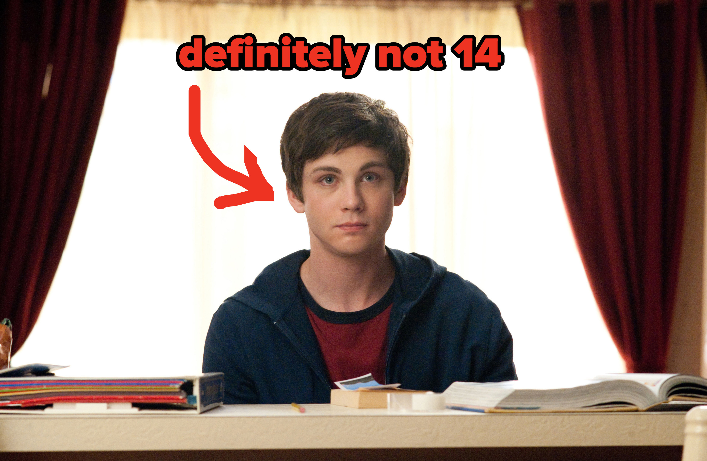 Logan in the film labeled &quot;definitely not 14&quot;