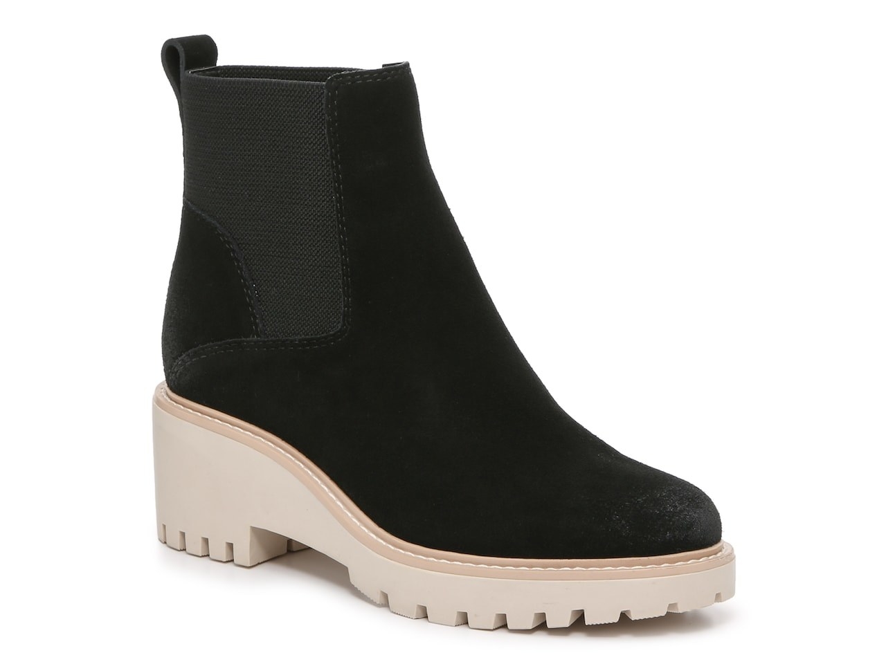 image of black Chelsea boot