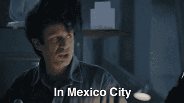 GIF man saying in mexico city we have lunch all day long
