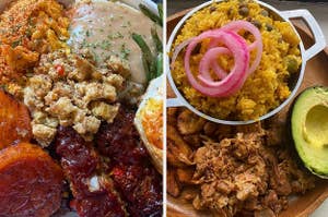 Photos of vegan Thanksgiving food