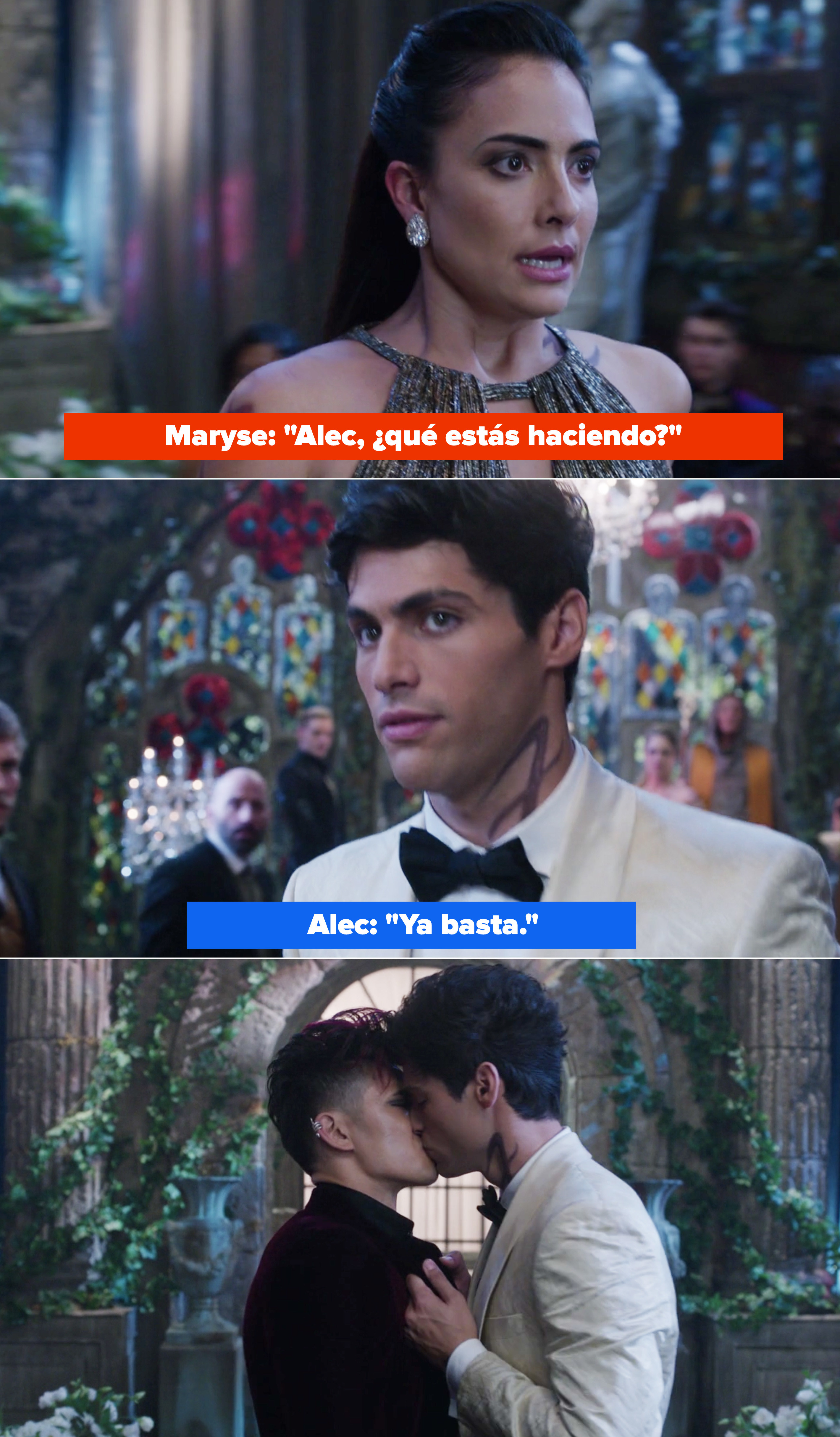 Alec says &quot;enough&quot; and kisses Magnus