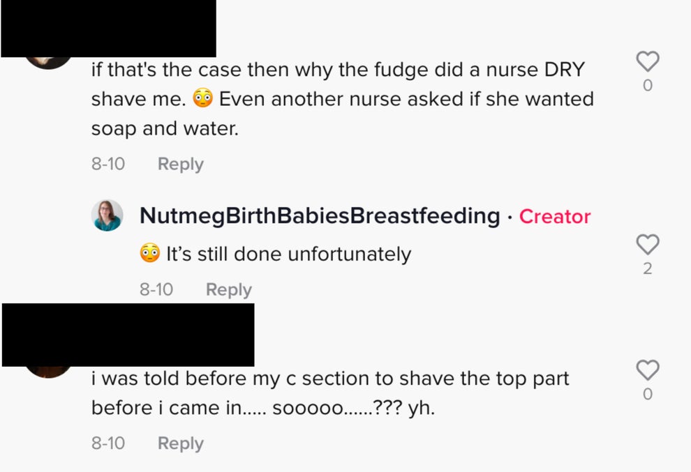 Shaving Pubic Hair During Pregnancy TikTok
