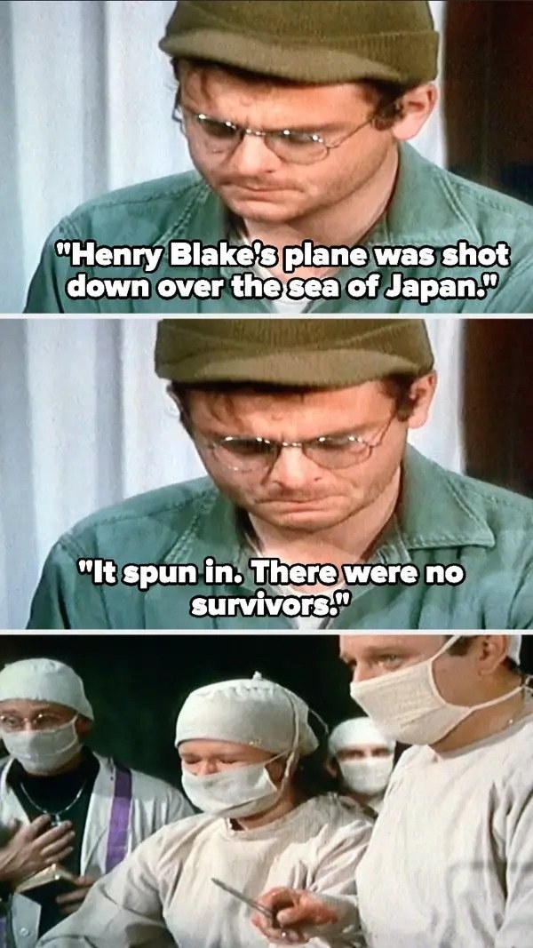 Radar says Henry&#x27;s plane was shot down over Japan and spun out, and that there were no survivors