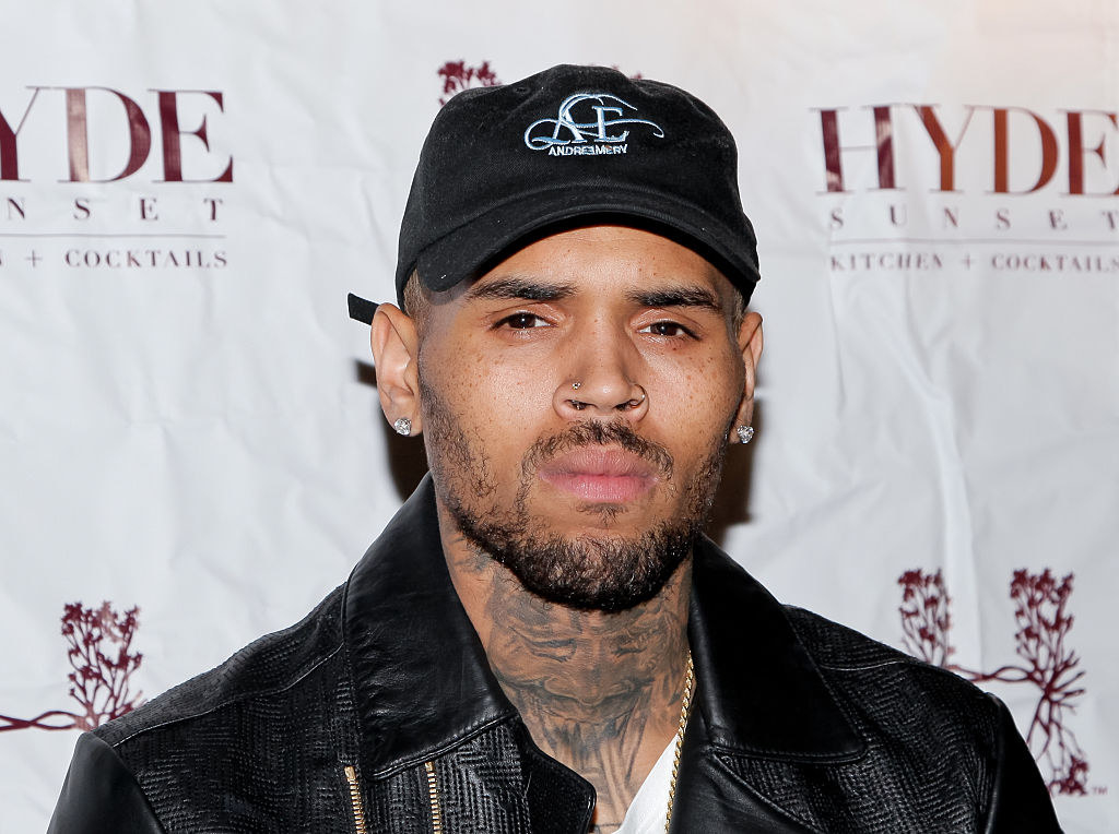 Chris Brown at a red carpet event