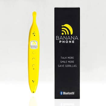 The phone, which is shaped like a banana