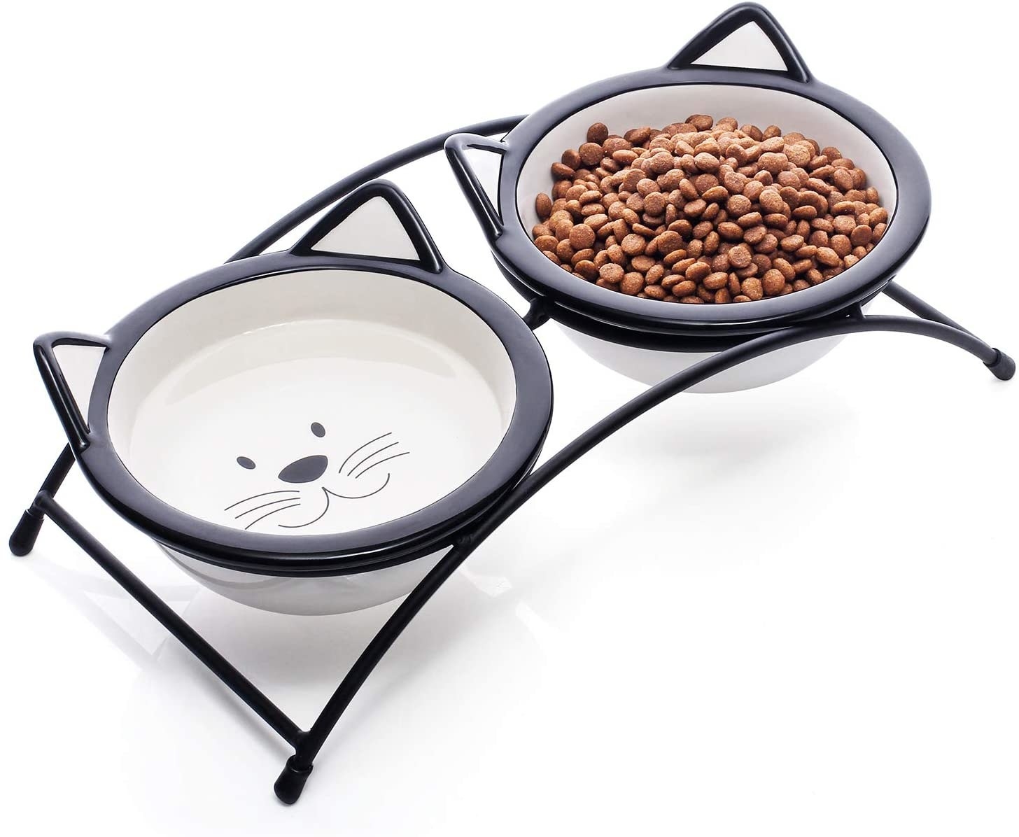 the elevated pet food bowl