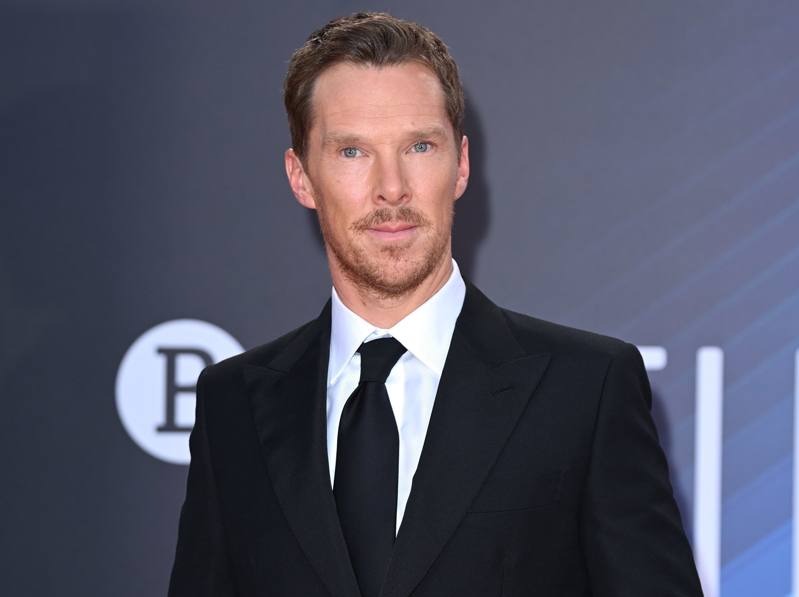 A close up Benedict at an event