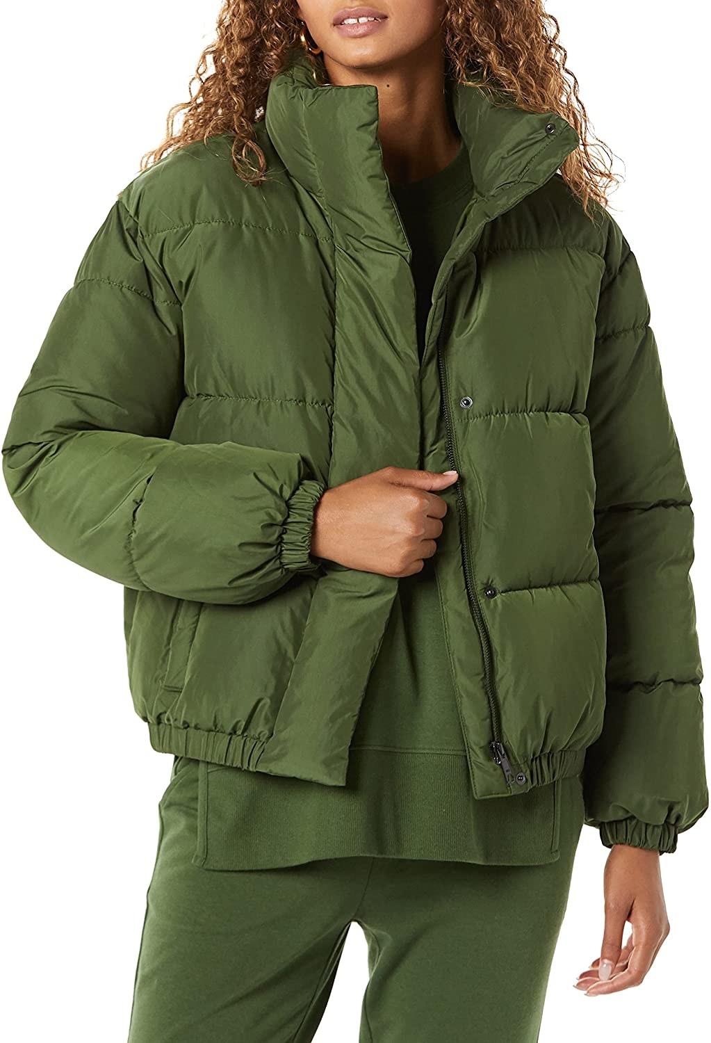 NWT Pink Puffy Jacket Sizes 4-12 Deux Par Deux Attached Hood Removable Faux Fur 