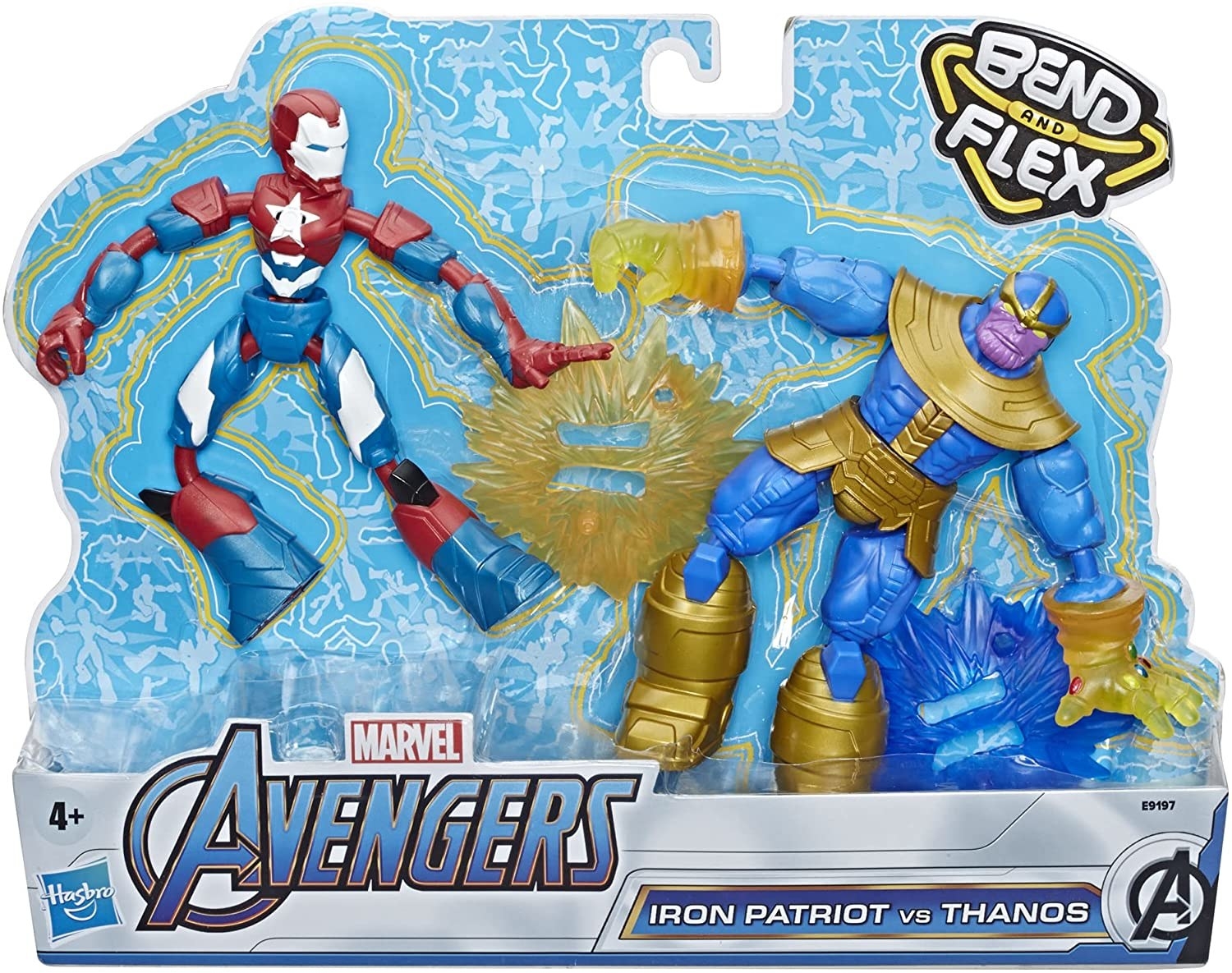 Figuras de Ben y Flex, de los Avengers