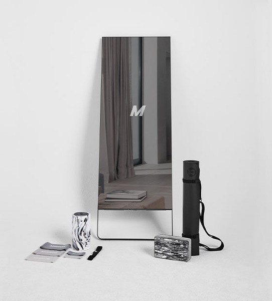 the Mirror Essentials package with exercise mirror, yoga mat, and workout bands