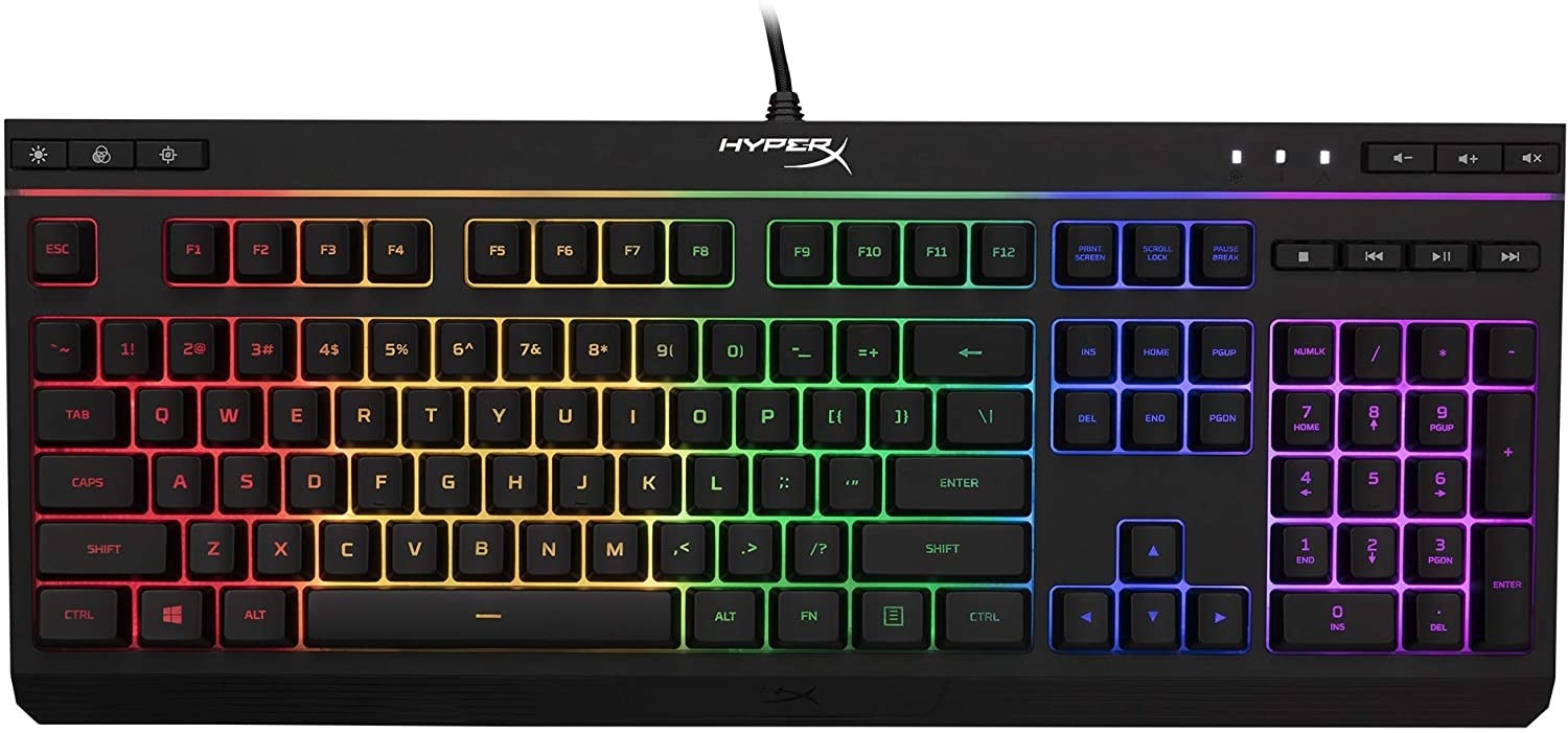 the light-up gaming keyboard