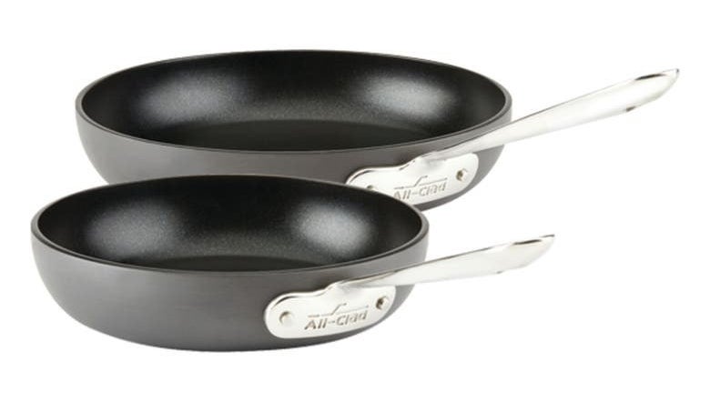 one 8-inch and one 10-inch pan