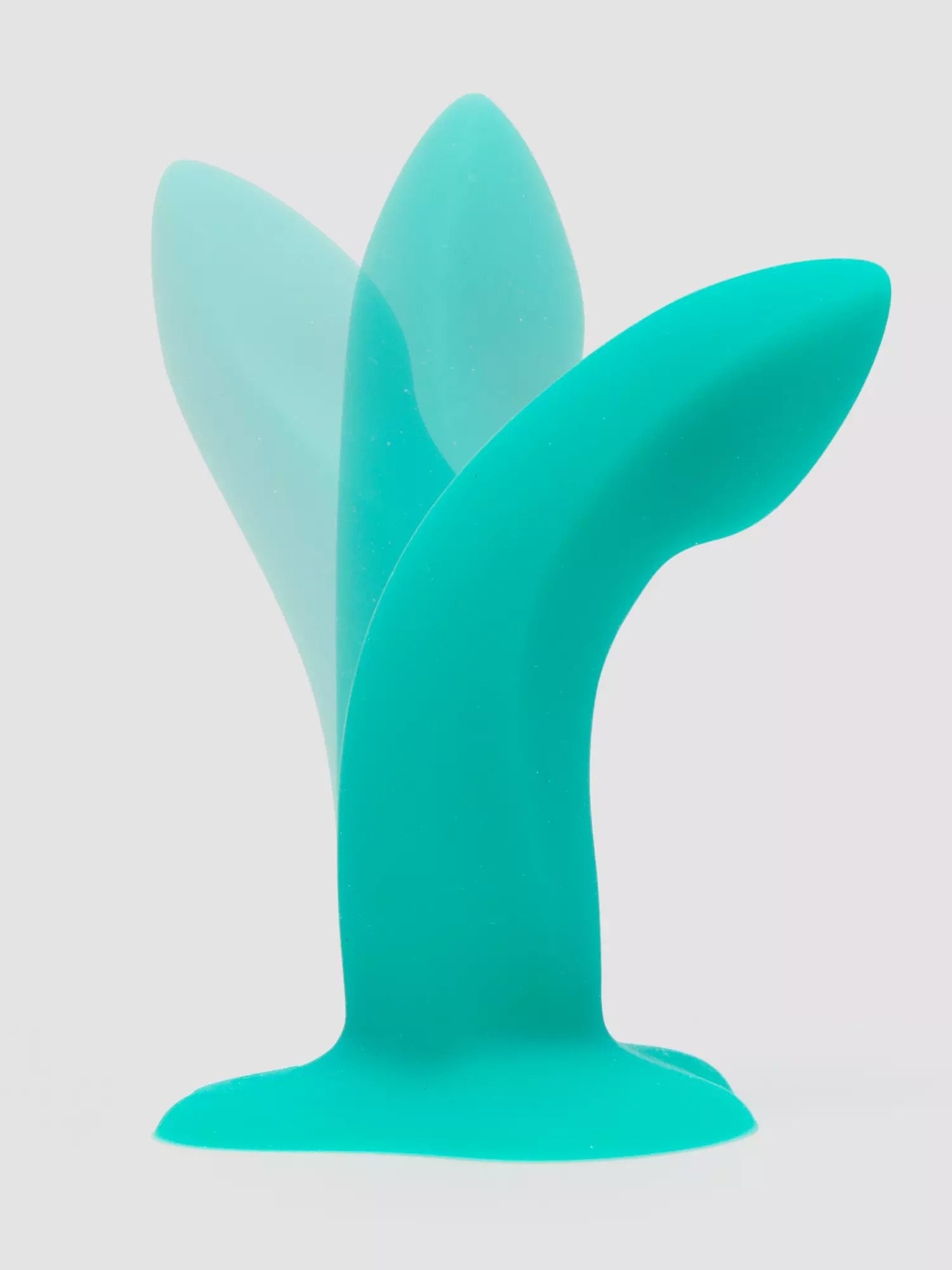 Green dildo in-motion to display flexibility