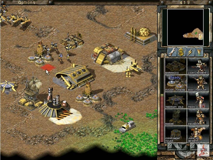 90s computer game war of