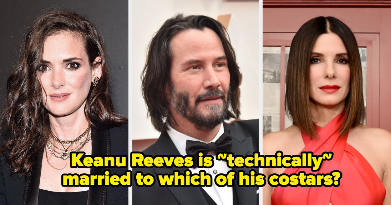 Picture - Hold On, Hold On, Keanu Reeves Is Married? — And 7 Other Pop Culture Questions From This Week