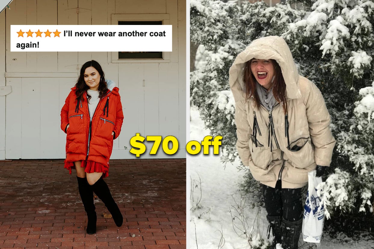 Donate Your Old Winter Coat, Because The Amazon Coat Is Up To 45% Off Right Now