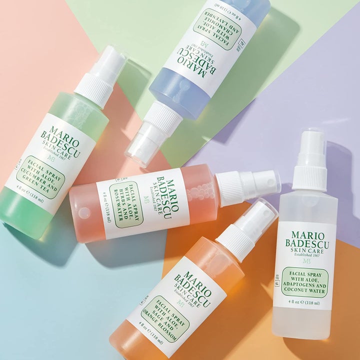 five bottles of each facial mist