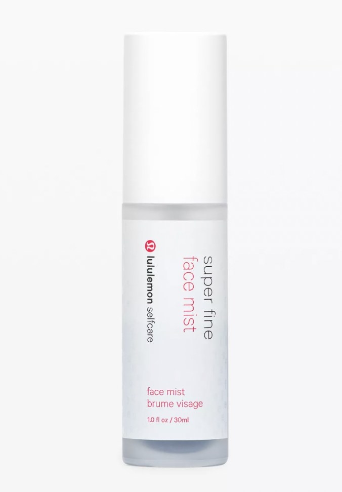 the face mist in its bottle