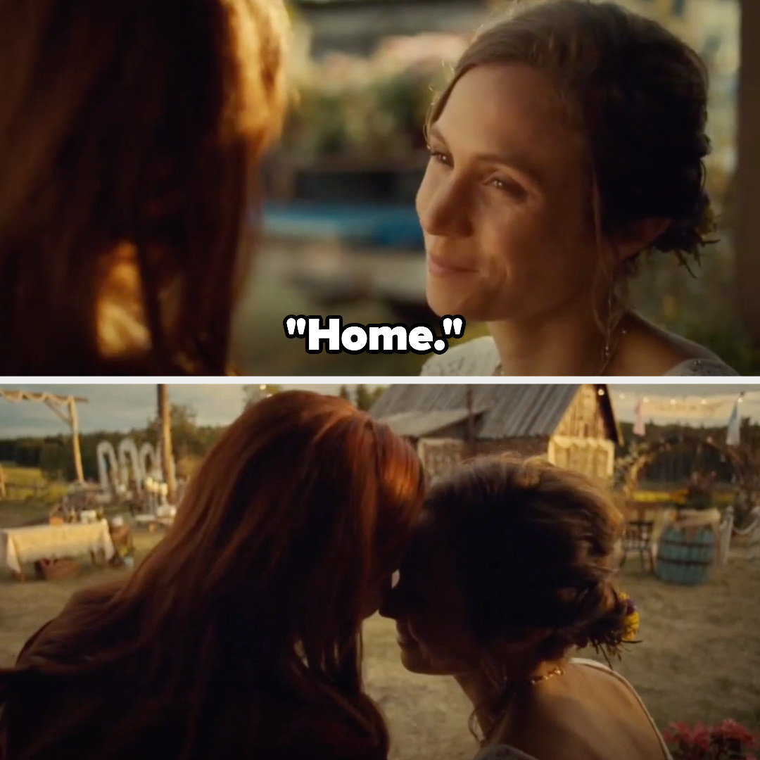 Waverly says &quot;home&quot; and touches her forehead to Nicole&#x27;