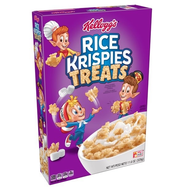 Box of Rice Krispies Treats Cereal