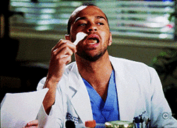 Dr. Jackson Avery from Grey&#x27;s Anatomy rolling his eyes