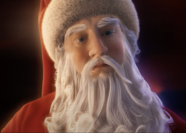Santa in "The Polar Express"