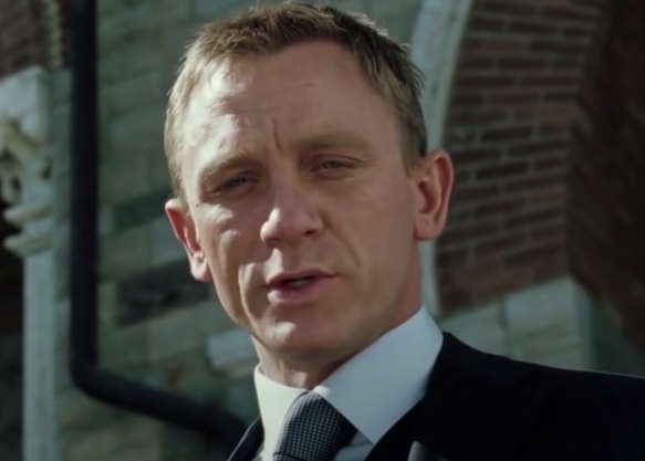 Daniel as Bond