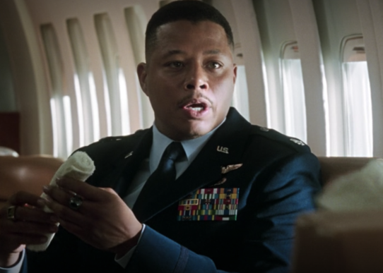 Terrence as Rhodey