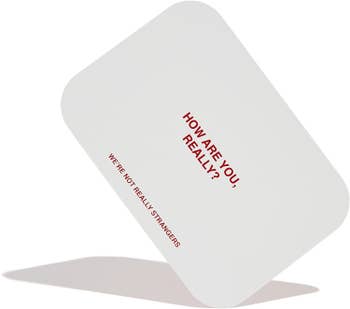 An example card that reads 