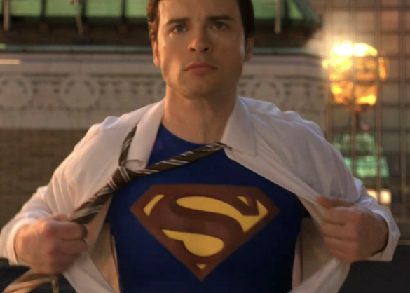 Tom as Superman