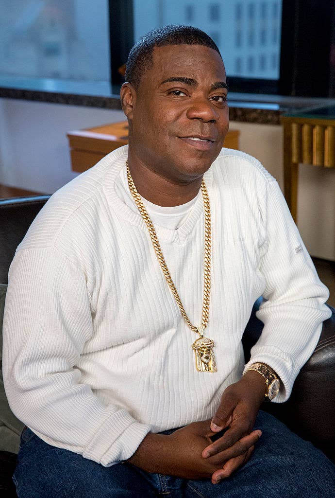 Tracy Morgan smiles at the camera while on &quot;Barbara Walters Presents: The 10 Most Fascinating People of 2015&quot;