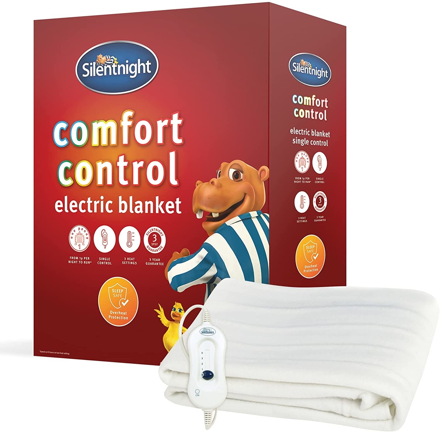 silentnight super king electric blanket