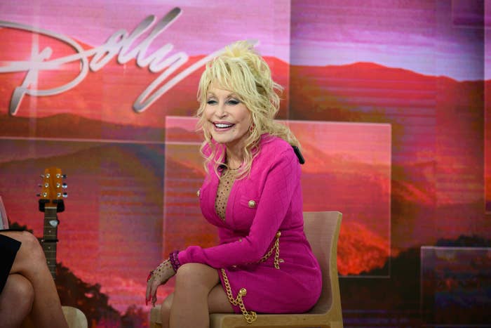 Dolly Parton appears as a guest on The TODAY Show