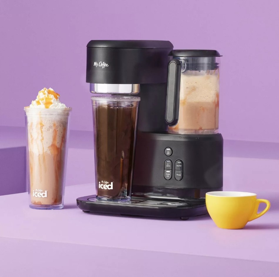 A 3-in-1 coffee maker that makes hot, cold, and frozen coffee