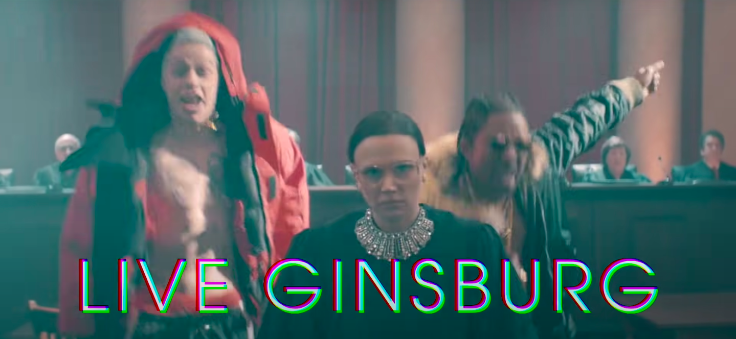 they rap about their love for Ruth Bader Ginsburg