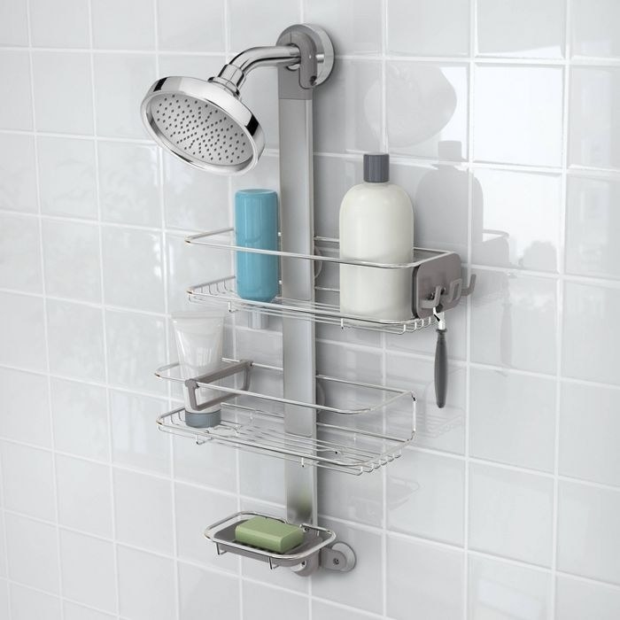 The shower caddy
