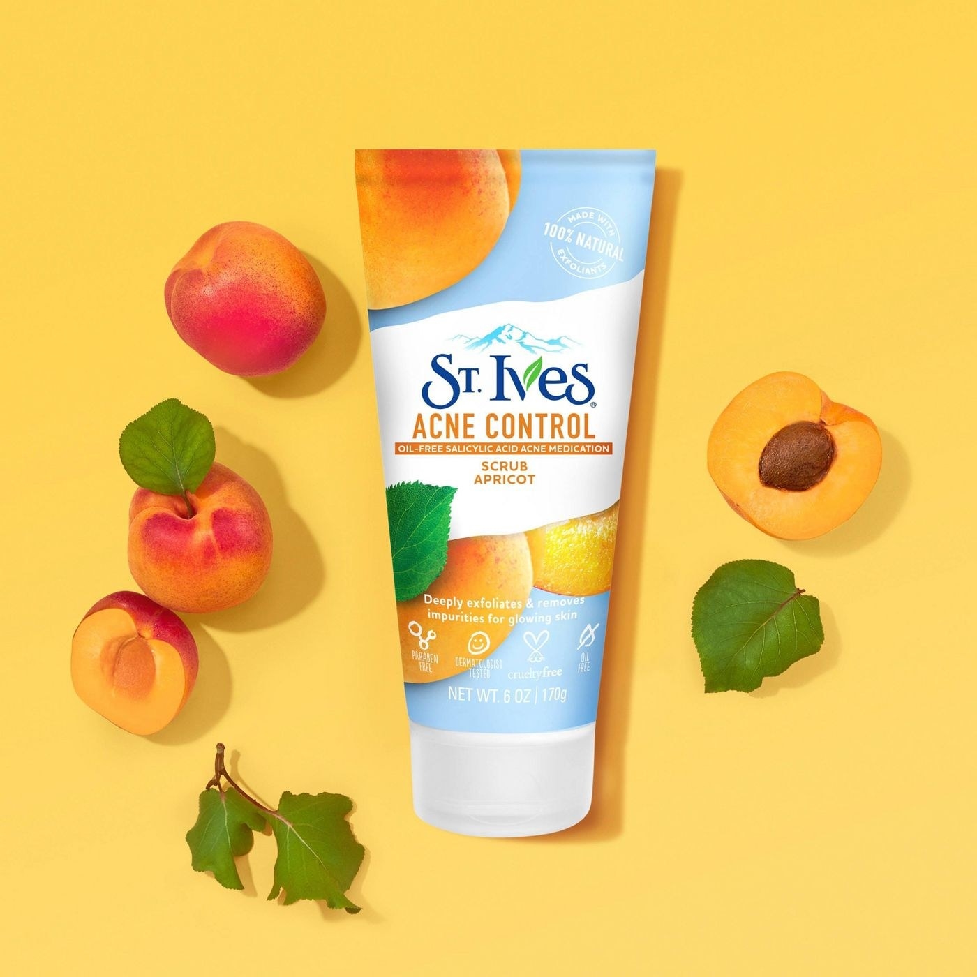 The St. Ives Oil-Free Acne Control Apricot Face Scrub