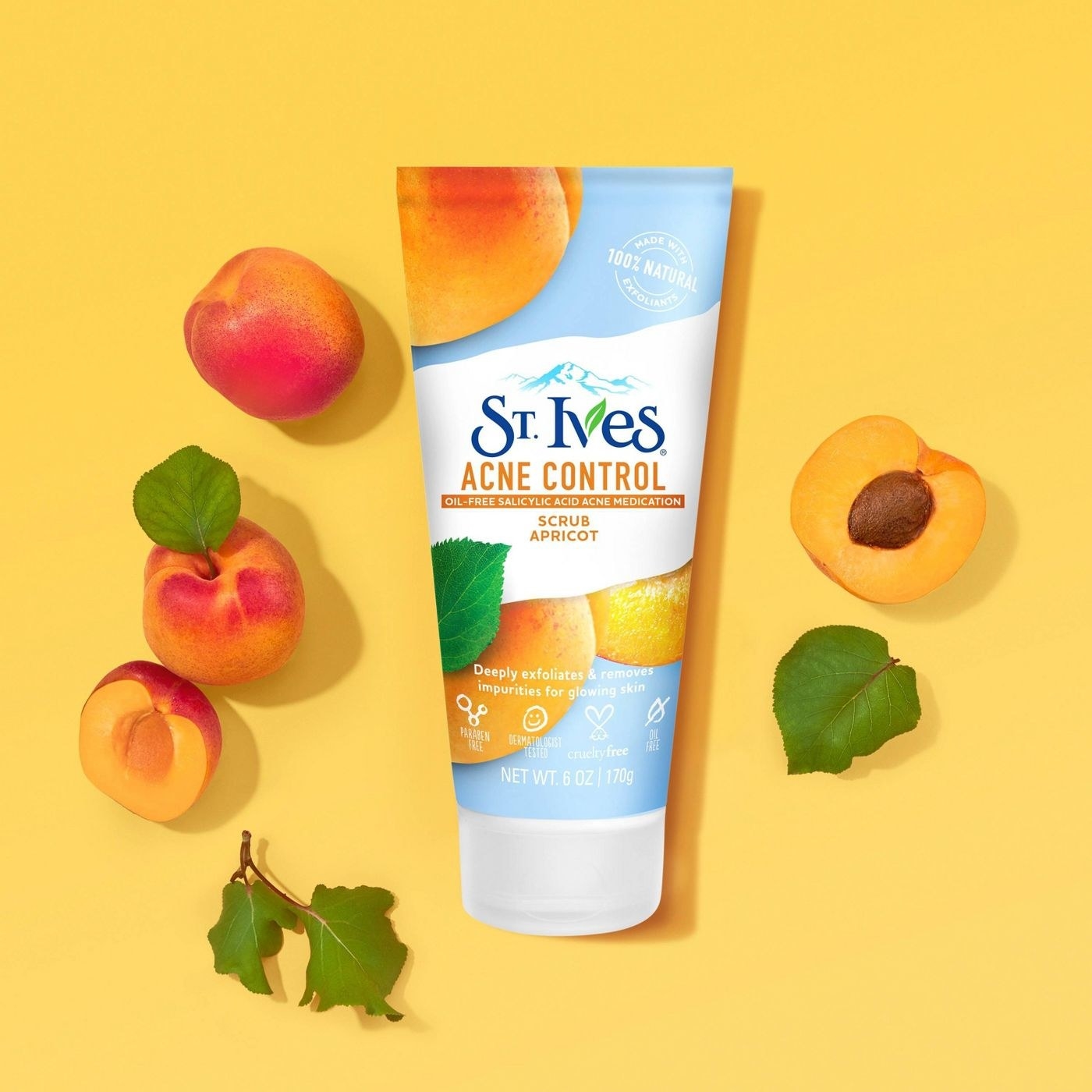 The St. Ives Oil-Free Acne Control Apricot Face Scrub