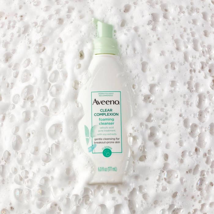 The Aveeno Clear Complexion Foaming Cleanser